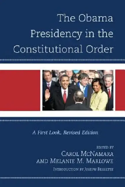 Cover of Obama Presidency in the Constitutional Order