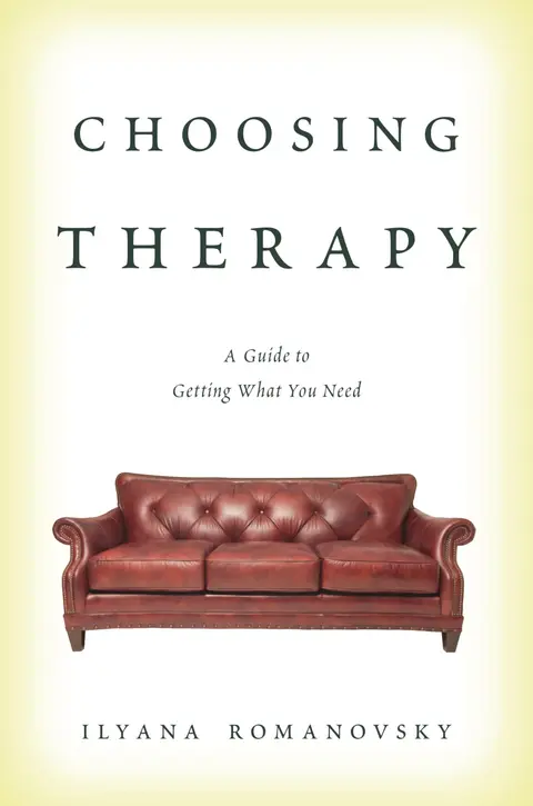 Cover of Choosing Therapy