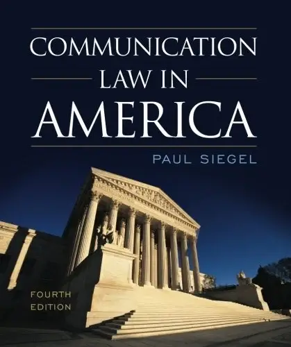 Cover of Communication Law in America