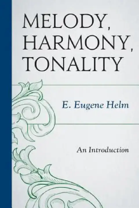 Cover of Melody, Harmony, Tonality