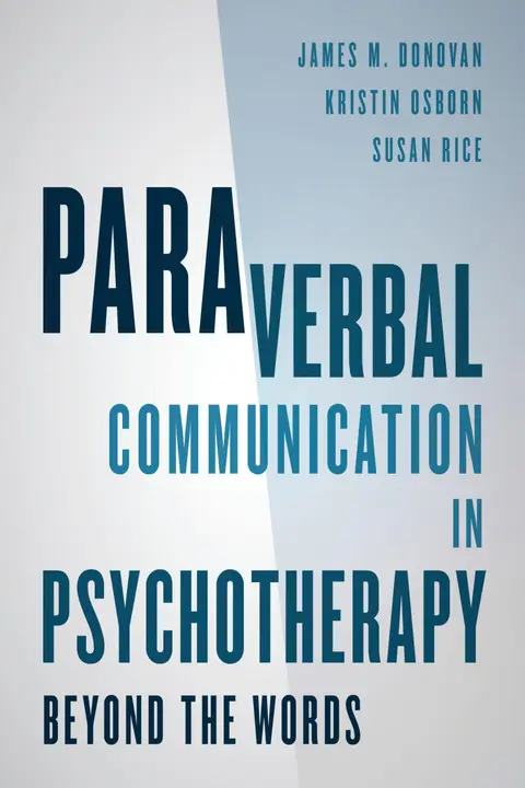 Cover of Paraverbal Communication in Psychotherapy
