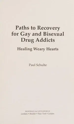 Cover of Paths to Recovery for Gay and Bisexual Drug Addicts