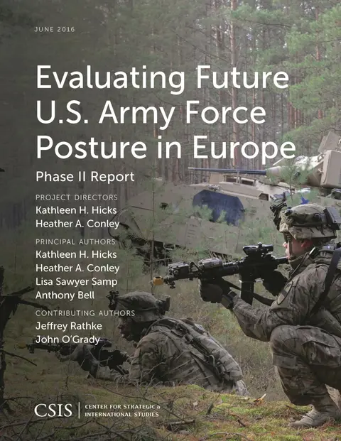 Cover of Evaluating Future U.S. Army Force Posture in Europe