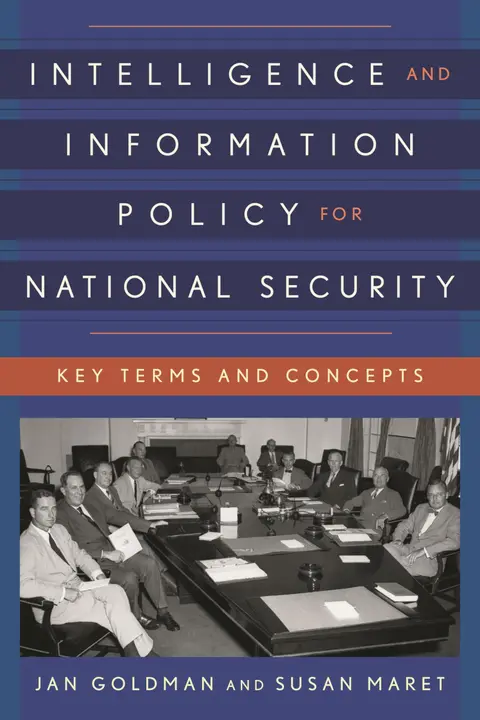 Cover of Intelligence and Information Policy for National Security