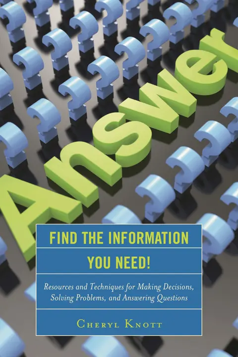 Cover of Find the Information You Need!
