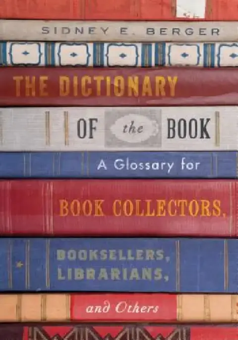 Cover of Dictionary of the Book