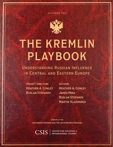 Cover of The Kremlin Playbook