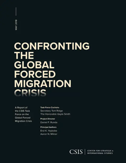 Cover of Confronting the Global Forced Migration Crisis