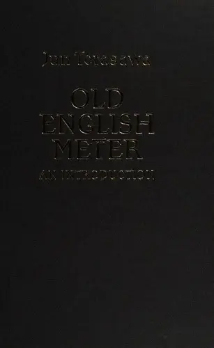 Cover of Old English Metre