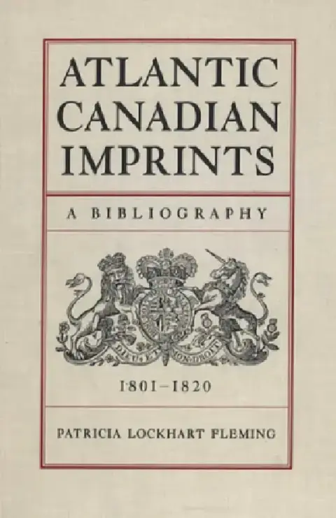Cover of Atlantic Canadian Imprints