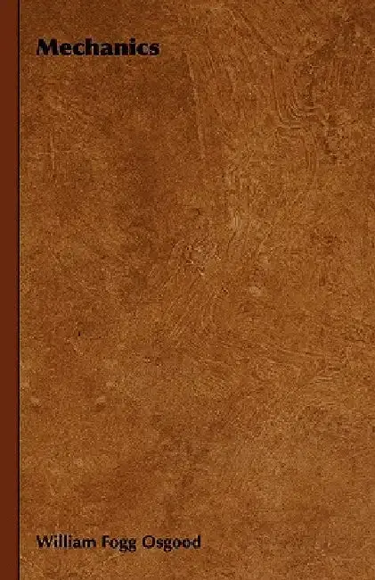 Cover of Mechanics