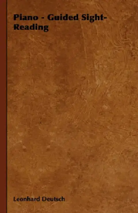 Cover of Piano - Guided Sight-Reading