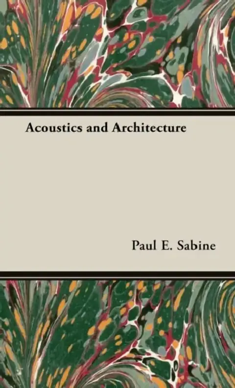 Cover of Acoustics and Architecture