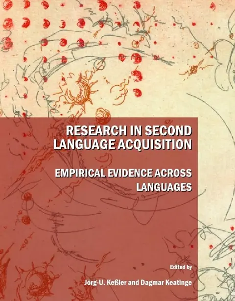 Cover of Research in Second Language Acquisition