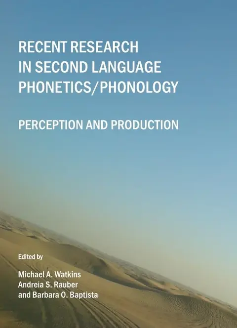 Cover of Recent Research in Second Language Phonetics/Phonology