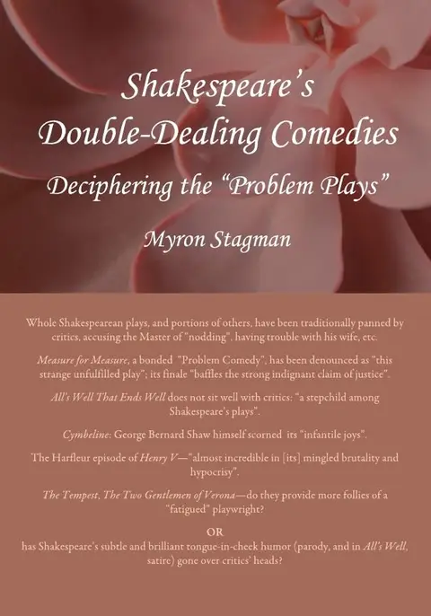 Cover of Shakespeare’s Double-Dealing Comedies