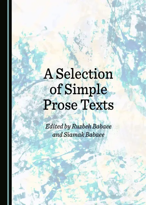 Cover of A Selection of Simple Prose Texts