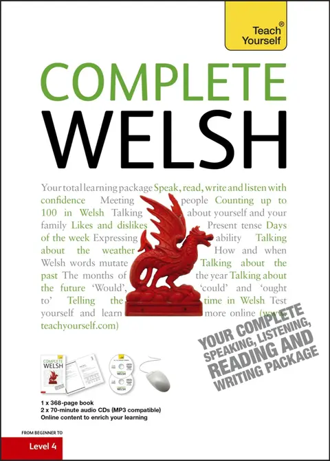 Cover of Complete Welsh Beginner to Intermediate Book and Audio Course