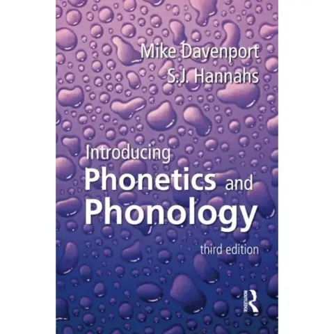 Cover of Introducing Phonetics and Phonology, Third Edition
