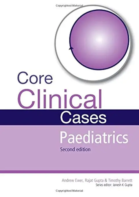 Cover of Core Clinical Cases Paediatrics