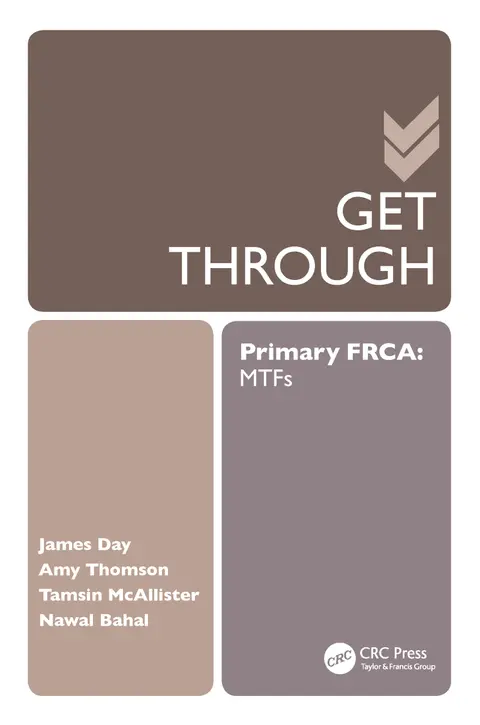 Cover of Get Through Primary FRCA