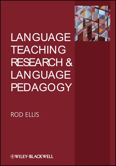 Cover of Language Teaching Research and Language Pedagogy