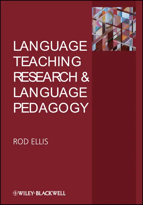 Cover of Language Teaching Research and Language Pedagogy