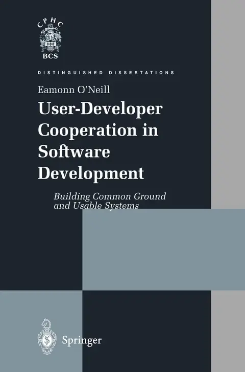 Cover of User-Developer Cooperation in Software Development