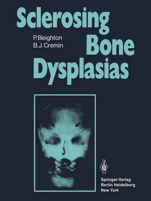 Cover of Sclerosing Bone Dysplasias