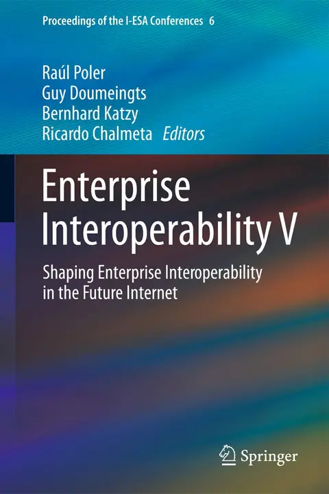 Cover of Enterprise Interoperability V
