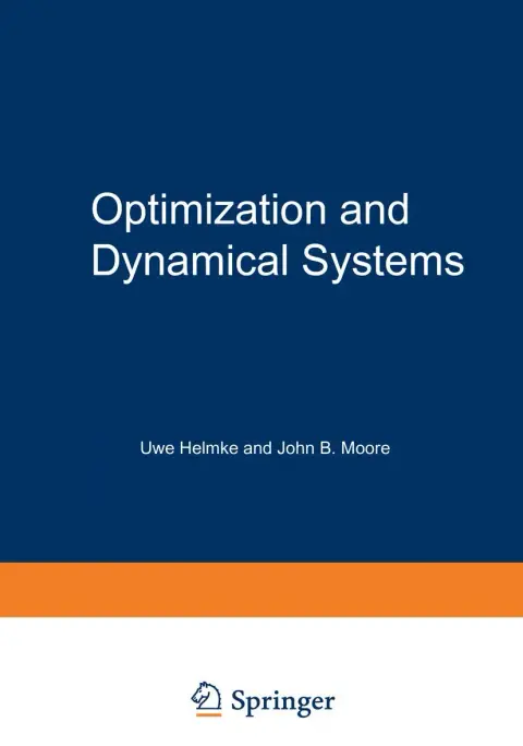 Cover of Optimization and Dynamical Systems