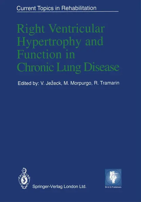 Cover of Right Ventricular Hypertrophy and Function in Chronic Lung Disease