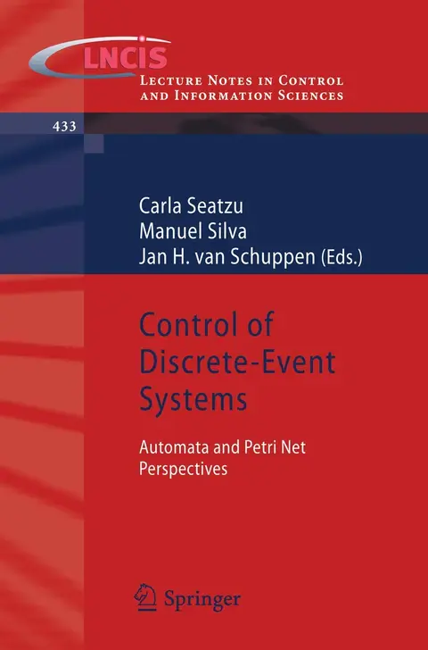 Cover of Control of Discrete-Event Systems