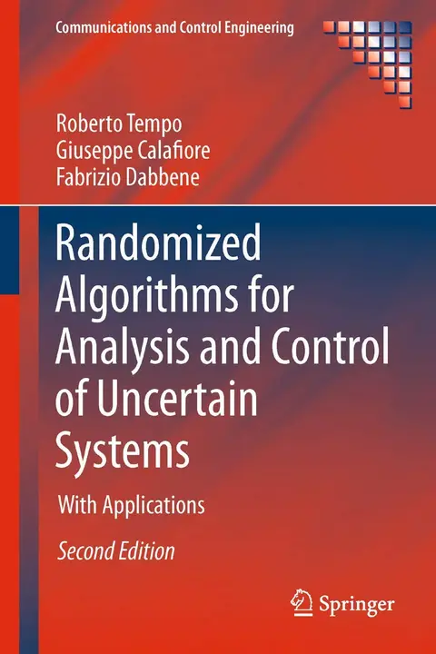 Cover of Randomized Algorithms for Analysis and Control of Uncertain Systems
