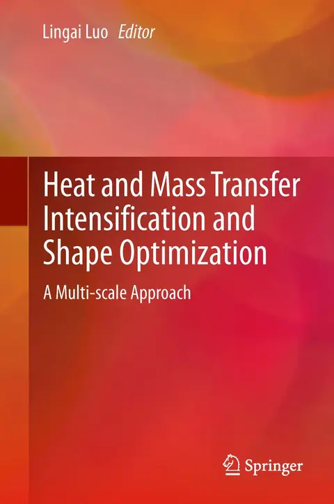 Cover of Heat and Mass Transfer Intensification and Shape Optimization