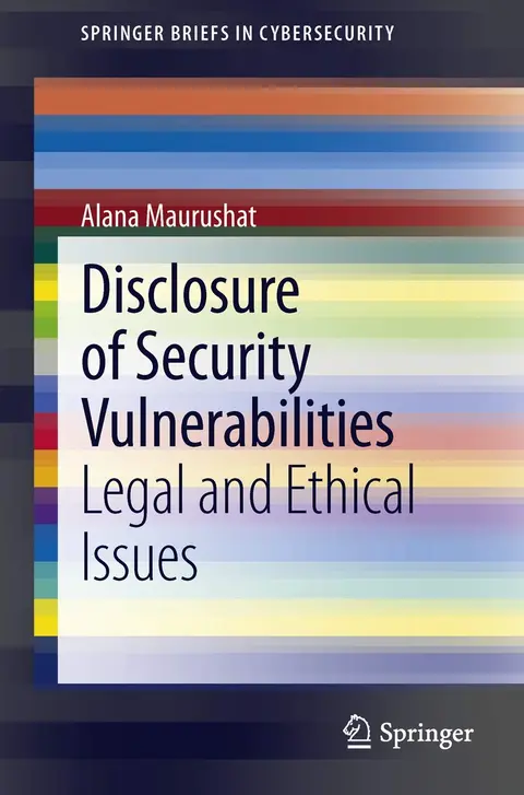 Cover of Disclosure of Security Vulnerabilities