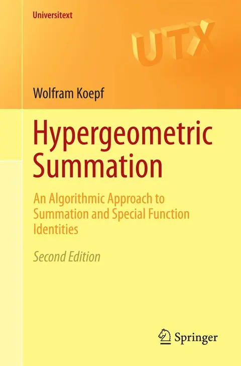 Cover of Hypergeometric Summation