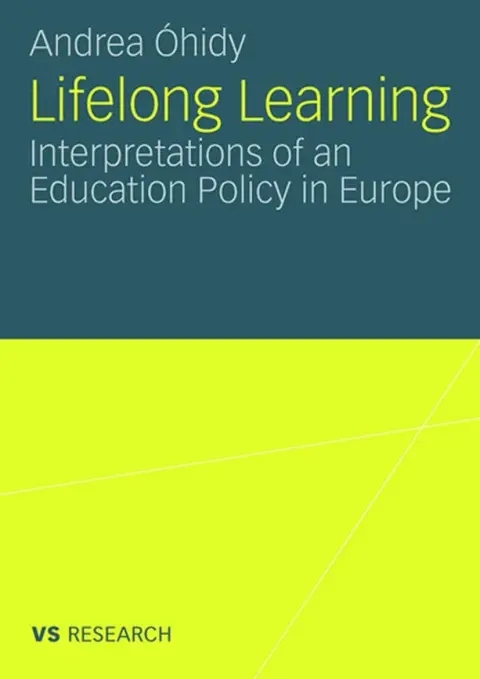 Cover of Lifelong Learning in Europe