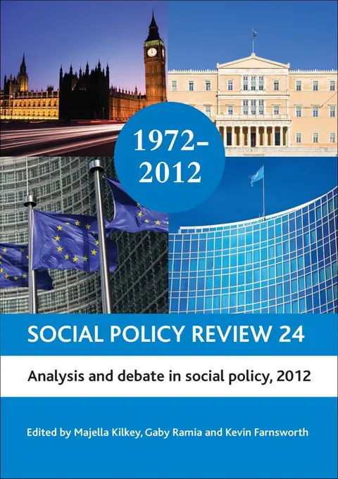 Cover of Social Policy Review 24