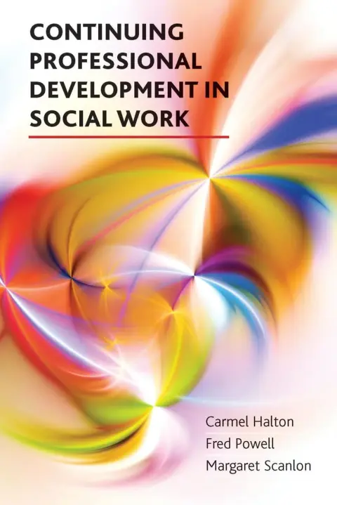 Cover of Continuing Professional Development in Social Work