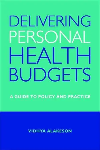 Cover of Delivering Personal Health Budgets