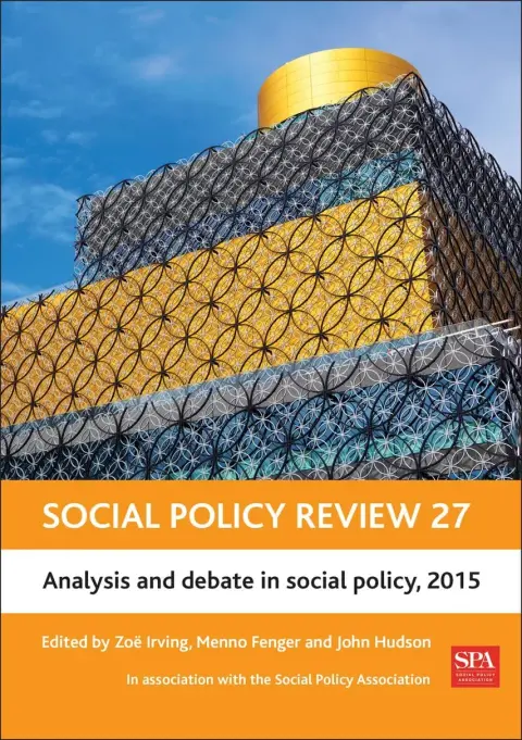 Cover of Social Policy Review 27