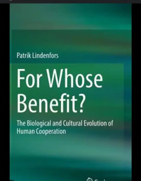 Cover of For Whose Benefit?