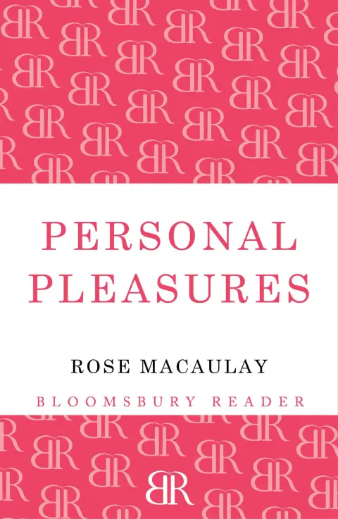 Cover of Personal Pleasures