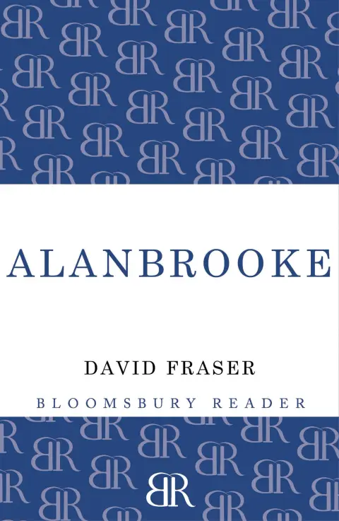 Cover of Alanbrooke