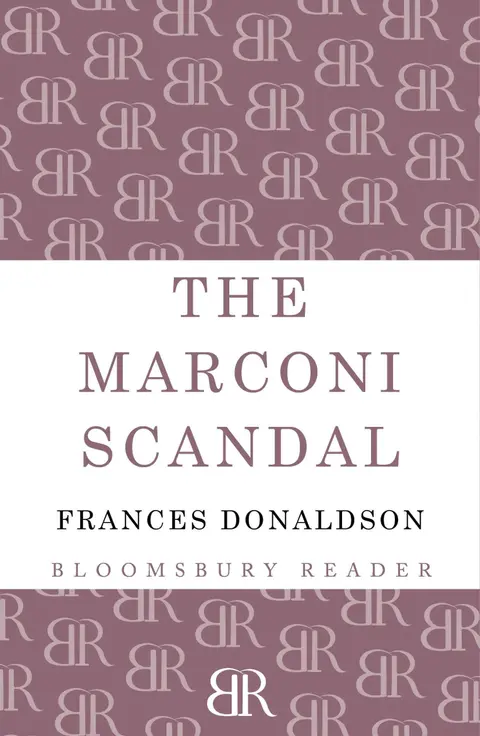 Cover of The Marconi Scandal