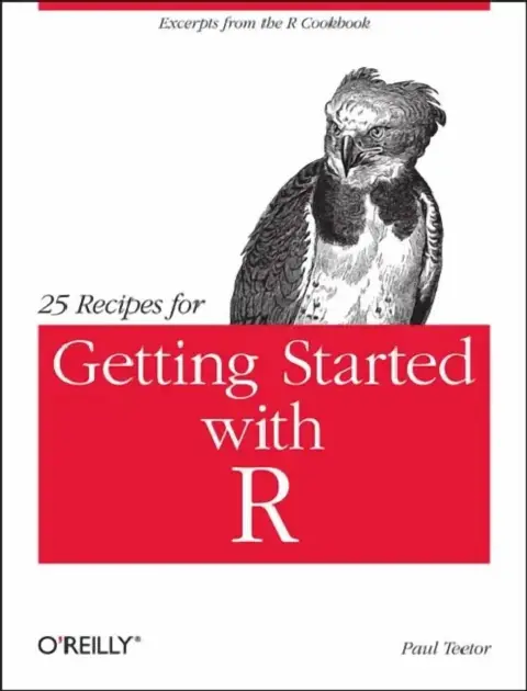 Cover of 25 Recipes for Getting Started with R
