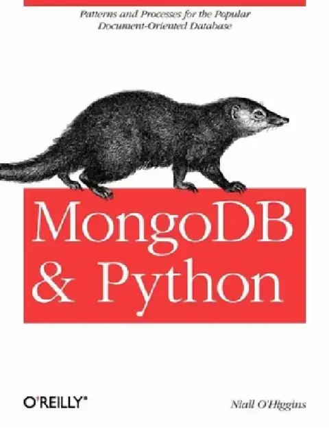 Cover of MongoDB and Python