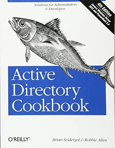 Cover of Active Directory Cookbook 4ed