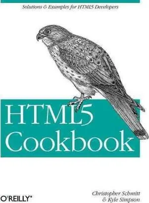 Cover of HTML5 Cookbook